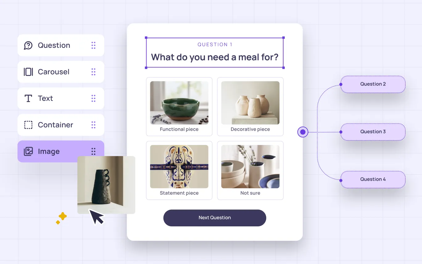 Build your guided experience. — Cartful Studio build step